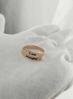 I Am Enough Ring